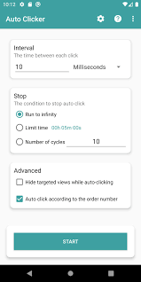 It also has a floating control bar, supports screen swipes, works on . Auto Clicker Lite For Android Apk Download