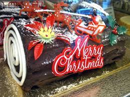 Buche De Noel From Edelweiss Bakery Rancho Bernardo Buche De Noel Christmas Food Yule Log