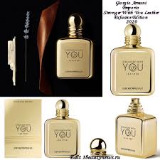 Giorgio armani emporio armani stronger with you. Novyj Aromat Giorgio Armani Emporio Stronger With You Leather Exlusive Edition 2020 1beautynews Ru