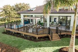 Pictures Of The Hgtv Smart Home 2021 Living Room Hgtv Smart Home 2021 Hgtv In 2021 Deck Pictures Hgtv Pool Deck