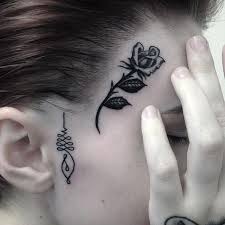 pin by colombe regine on face tat small face tattoos face tattoos face tattoos for women
