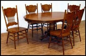 I Love My Pressed Back Chairs And Claw Foot Table Dining Chair Makeover Oak Dining Sets Dining Table Chairs