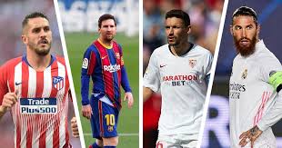 Miza primului pariu este rambursabilă daca acesta este pierzător. Only 3 Points Separate The Top 4 Teams In La Liga World Today News