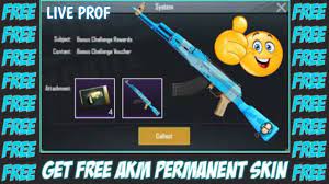 How To Get Free Akm Skin Permanently In Pubg Mobile New 2020 Trick Live Prof Youtube