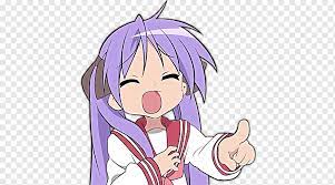 Berikut adalah 10 koleksi gambar keluarga bahagia versi gambar kartun yang keren. Konata Izumi Lucky Star Anime Tertawa Ahoge Anime Ungu Anak Mamalia Png Pngwing