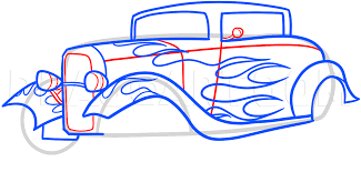 Filling the forms involves giving instructions to your assignment. How To Draw A Hot Rod Step By Step Drawing Guide By Dawn Dragoart Com