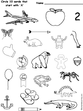 Maybe you would like to learn more about one of these? Circle Words That Start With Vowel Sounds At Enchantedlearning Com