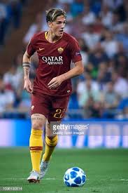Nicolo Zaniolo Of As Roma In Action During The Group G Match Of The As Roma Sports Images Uefa Champions League