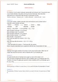 Data are generally collected from all the free resources including various text books of numerous publications, journals. Ncert Solutions For Class 9 Science Chapter 3 Atoms And Molecules Free Pdf