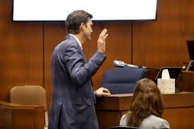 Ashley ellerin was killed 18 years ago, just it was feared ashley had a stalker after her alleged killer had started showing up to her apartment unannounced offering to fix things around the house. Jurors Visit Ashton Kutcher S Dead Ex S Home Where She Was Killed