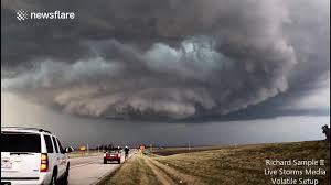 Tornadoes are violent windstorms that form a vortex and. Stunning Rotating Storm Cloud Forming A Tornado Video Dailymotion