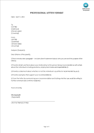 Therefore, the letter must follow all the rules. Kostenloses Professional Letter Format