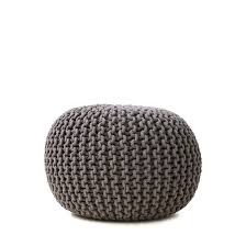 Pouf Tisse Main En Coton O50 Cm Samosa Drawer La Redoute Pouf Rond Pouf Coussin Geant