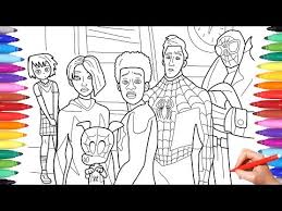 Spiderverse spider ham spider gwen ben reilly and spider man. Miles Meets Spider Man Scene Spider Man Into The Spider