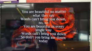 Check spelling or type a new query. Meg Money On Twitter Analyzing Song Lyrics To Make Connections With The Book Wonder You Are Beautiful No Matter What They Say Words Can T Bring You Down Emotional Lesson Msmoney4th Sycridge Https T Co Ifaj3x0xy1