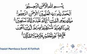 Bila belum mari simak disini. Khasiat Membaca Surat Al Fatihah Sekolah Prestasi Global