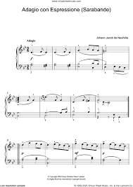We calculate our shipping cost for each shipping method based on the type and quantity of. Neufville Adagio Con Espressione Sarabande Sheet Music For Piano Solo