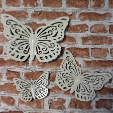 You can choose from a variety of gorgeous powder coat colors to. Metal Butterfly Garden Wall Art Outdoor Cream White Wall Art Tj Hughes