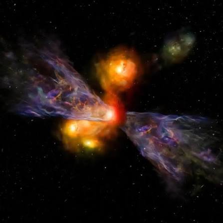 Sabías que..... En una explosión de supernova se produce 1 gramo de oro.  ✨ El oro que encontramos es producto de la muerte de miles de estrellas  masivas que alguna vez fueron