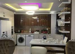 A high ceiling in a. 25 Gorgeous Kitchens Designs With Gypsum False Ceiling Ideas Dwell Of Decor