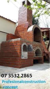 Gratare pentru curte si gradina, plite, cuptoare. Gratare De Gradina Din Caramida Universale Cuprizand Plita Afumatoare Cuptor Gratar Blat De Lucru Proffesional Construct Outdoor Decor Outdoor Decor