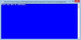 Maybe you would like to learn more about one of these? Change Background Color On C Console Application Stack Overflow