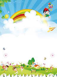 Die bunten blumen im hintergrund bilden eine schöne grundlage, dass man das bild ideal als dankeskarte verwenden kann. Kindergarten Enrollment Poster Background Material Kids Art Projects Art For Kids Boarders And Frames