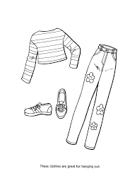 Barbie Fashion Clothes Coloring Page Only Coloring Pages Barbie Coloring Pages Barbie Coloring Coloring Pages For Boys