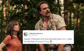 Netflix's 'stranger things 3' dropped on july 4 and with it, the whole world witnessed hawkins police chief jim hopper's hawaiian shirt. Stranger Things 3 Jim Hopper S Hawaiian Shirt Has Turned The Internet Upside Down Culture