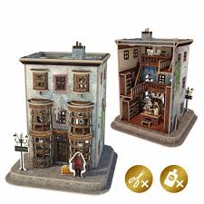 Cubicfun 3d Puzzle Harry Potter Dragon Alley Ollivanders Wand Shop Babyonline