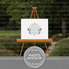 Easel And Sign Mockup Photo Paper Mockup 18x24 Poster Etsy In 2020 Sign Mockup Poster Mockup Paper Mockup