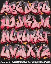 )a font in which different characters have different pitches (widths). Graffiti Font Lady Lemonade Graffiti Fonts