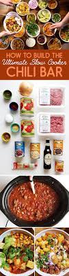 A hearty chili with a deep chocolate flavor. This Epic Chili Bar Is The Easiest Party You Ll Ever Throw Chili Bar Food Toppings Bar