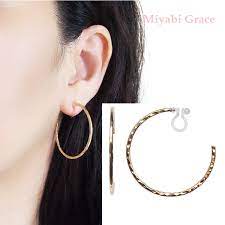 pin on invisible clip on earrings by miyabigrace