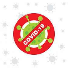 Free Vector Covid 19 Poster With Virus Icon
