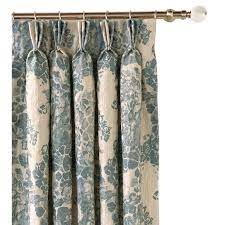 Luna Floral Room Darkening Pinch Pleat Single Curtain Panel Panel Curtains Floral Room Eastern Accents