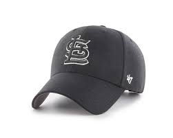 Black And Red St Louis Cardinals Hat St Louis Cardinals 47 Brand Black Mvp Wool Structured Adjustable Strap Hat Cap 47 Brand Adjustable Hat Hats For Men