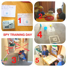 Spy Training Day 1 Spy Id Cards With Real Name Code Name And Their Thumbprint 2 Spy Memory Train Spy Training Craft Activities For Kids Train Activities