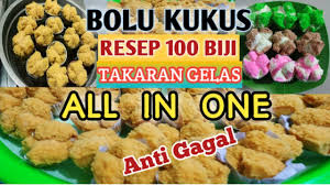 Resep kue bolu pisang ambon kukus lembut 2 telur tanpa mixer takaran sendok. Resep Bolu Kukus Takaran Gelas Rasanya