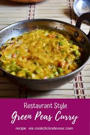 Green Peas Masala Recipe With Video And Step By Step Photos Rich And Delicious Restaurant Style Punjabi Ma Curry Recipes Peas Masala Recipe Peas Recipe Indian