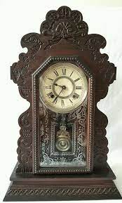 Here is a brief timeline describing the. Antique Ansonia Gingerbread Mantle Shelf Clock With Key Ansonia Clock Co 1820750769 Ansonia Clock Antique Grandfather Clock Clock