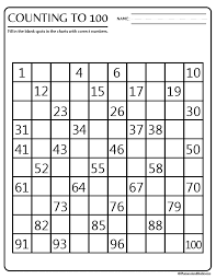 Number Chart 1 100 Free Printable Including Blank Skip Counting Charts Counting To 100 100 Chart Printable Counting Worksheets