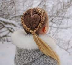 Hairstyles For Winter Flechtherz Frisuren Lange Haare Kinder Frisuren Geflochtene Frisuren