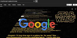 A Long Time Ago In A Galaxy Far Far Away Google Trick Not Working Easter Egg Google Star Wars Youtube