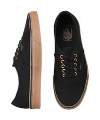 Black And Gum Vans Authentic Gumsole Black Rubber Exclusive To General Pants Black Vans With The Limited Edtion Gum Sole Please Remember Al Black Shoes Unisex Shoes Sock Shoes