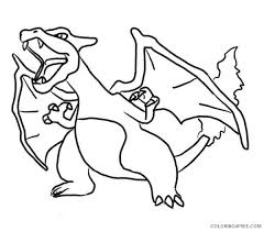 Pokémon is the contraction of the japanese name, pocket monsters. Pokemon Coloring Pages Charizard Coloring4free Coloring4free Com