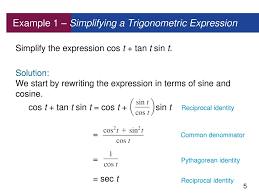 Trigonometric Identities Ppt Download
