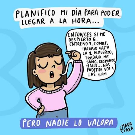 La puntualidad… para unos una virtud, para mí… en ocasiones un castigo 🥹  alguien me explica ¿Por qué la gente normalizó la impuntualidad? 👹  #marafaka #mara #arte #artista #ilustracion #comic #humor #humorgrafico #