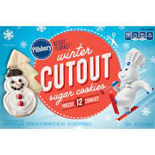 See more ideas about pillsbury sugar cookies, pillsbury, sugar cookies. Pillsbury Ready To Bake Winter Cutout Sugar Cookies 8 5 Oz Instacart