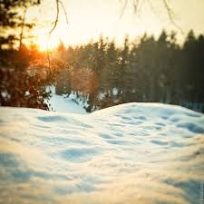 Sunset Over Small Canyon In Winter Nature Photography Winter Wintry Weather